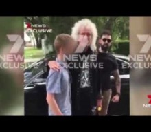 QUEEN Guitarist BRIAN MAY Lashes Out At Cameraman: ‘Is This Going To Get Ugly?’ (Video)
