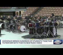 Watch GODSMACK Bring Hundreds Of Students Together In New Hampshire To Perform In Music Video