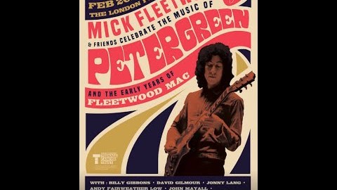 Mick Fleetwood, Steven Tyler and David Gilmour honour Peter Green at London tribute conert