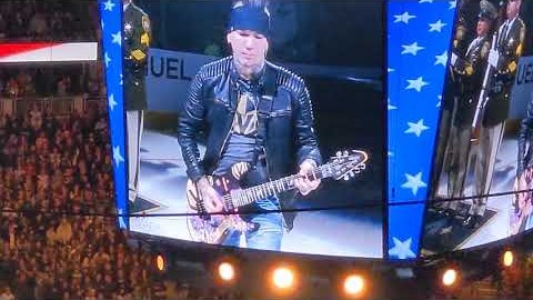 Ex-GUNS N’ ROSES Guitarist DJ ASHBA Performs U.S. National Anthem Before Los Angeles Kings Vs. Vegas Golden Knights Game (Video)