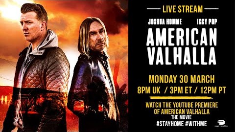 Iggy Pop and Josh Homme are screening their ‘American Valhalla’ documentary online – watch it here