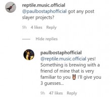 Ex-SLAYER Drummer PAUL BOSTAPH Teases New Musical Project