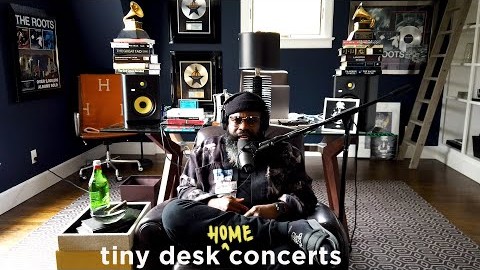 The Roots’ Black Thought debuts three new songs on ‘Tiny Desk (Home) Concerts’
