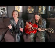 HALESTORM’s LZZY HALE And JOE HOTTINGER Perform Acoustic Version Of ‘I Am The Fire’ For Staff At New Jersey Hospital (Video)