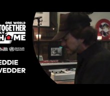 PEARL JAM’s EDDIE VEDDER Performs Solo Version Of ‘River Cross’ At ‘One World’ Benefit (Video)