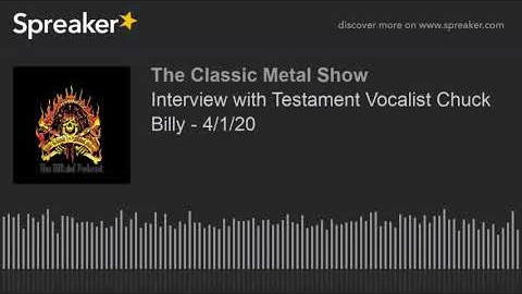 TESTAMENT’s CHUCK BILLY: How Coronavirus Pandemic Will Change Global Touring Circuit