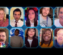 Watch the ‘Parks And Recreation’ cast honour L’il Sebastian in quarantine special