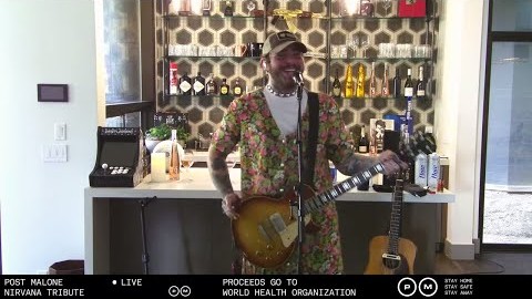 Dave Grohl says Post Malone’s Nirvana live-stream “sounded great”