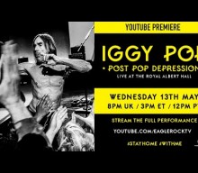 Watch Iggy Pop’s legendary 2016 Royal Albert Hall show – being streamed right now