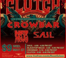 CLUTCH And CROWBAR Announce Virtual Concert