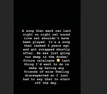Drake apologises for calling Kylie Jenner his “side piece” in unreleased track