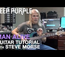 DEEP PURPLE’s STEVE MORSE Teaches You How To Play New Single ‘Man Alive’ (Video)