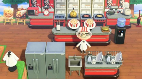 KFC has opened up its own restaurant in ‘Animal Crossing: New Horizons’