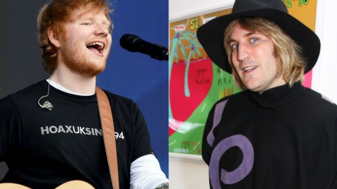 Noel Fielding sells Ed Sheeran portrait for almost £1,000 at virtual art exhibition