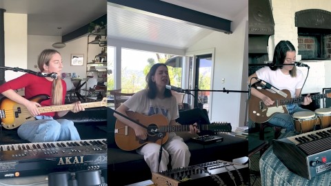 Watch Haim perform a socially-distanced Tiny Desk Concert