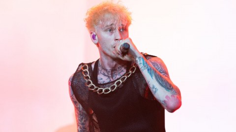 Machine Gun Kelly gets into physical confrontation with fan at Louder Than Life