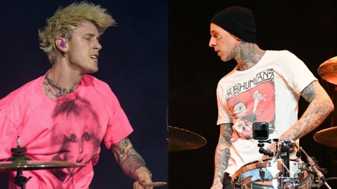 Watch Machine Gun Kelly’s new video for acoustic version of Travis Barker collaboration ‘Bloody Valentine’