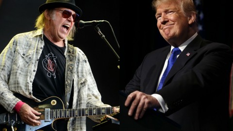 Neil Young reportedly drops lawsuit against Donald Trump