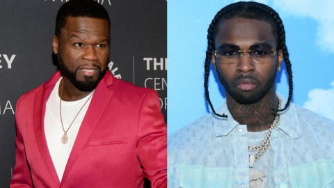 50 Cent shares fan-made artwork designs for Pop Smoke’s debut album following Virgil Abloh backlash