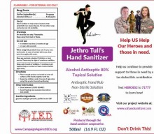 JETHRO TULL’s IAN ANDERSON Endorses ‘Made In America’ Hand Sanitizer