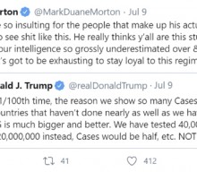 LAMB OF GOD’s MARK MORTON Says TRUMP Is ‘Grossly’ Underestimating His Base’s Intelligence