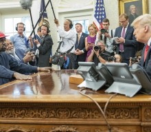 Donald Trump denies helping to secure Kanye West’s name on ballot in US states