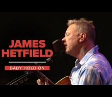 Watch Pro-Shot Video Of JAMES HETFIELD Performing Acoustic Cover Of EDDIE MONEY’s ‘Baby Hold On’
