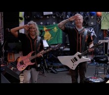 Watch METALLICA Perform National Anthem Before SAN FRANCISCO GIANTS Vs. COLORADO ROCKIES Game