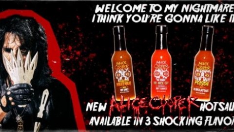 ALICE COOPER Teams Up With HOT SHOTS For His Own Line Of Hot Sauce