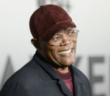 Samuel L. Jackson wears an ‘Avengers’-themed mask as he gets COVID-19 vaccine