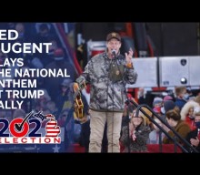 TED NUGENT Performs National Anthem At TRUMP Rally, Calls TRUMP ‘The Greatest President In Our Lifetime’ (Video)