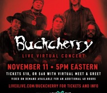 BUCKCHERRY Announces Live Concert Stream