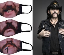 You can now buy face masks printed with the face of Motörhead’s Lemmy