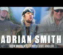 IRON MAIDEN’s ADRIAN SMITH: Fishing Is ‘A Great Way To Balance Myself Out’
