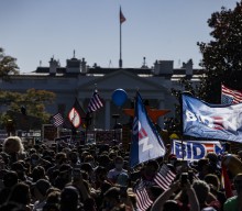 Watch as crowd outside the White House plays ‘YMCA’ to troll Donald Trump