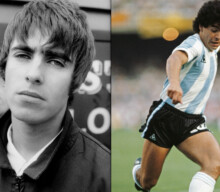 Diego Maradona once threatened to shoot Oasis after meeting them in a bar