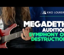 KIKO LOUREIRO Releases Final 2015 MEGADETH Audition Video: ‘Symphony Of Destruction’