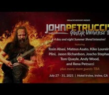 JOHN PETRUCCI To Be Joined By KIKO LOUREIRO, JASON RICHARDSON, TOSIN ABASI At Rescheduled ‘Guitar Universe 3.0’ Camp