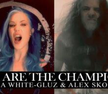 TESTAMENT’s ALEX SKOLNICK Teams Up With ARCH ENEMY’s ALISSA WHITE-GLUZ For Cover Of QUEEN’s ‘We Are The Champions’