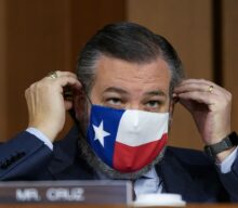 Mariachi band plays outside US Senator Ted Cruz’s house following Cancún trip controversy