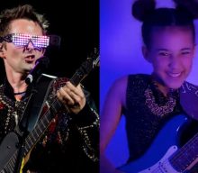Muse’s Matt Bellamy gifted Nandi Bushell one of his signature Manson guitars