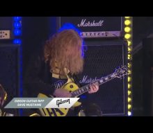 Watch MEGADETH’s DAVE MUSTAINE Deliver ‘Gibson Guitar Riff’ At Nashville SC Vs. FC Cincinnati Game