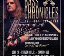MEGADETH’s DAVID ELLEFSON Announces ‘Bass Chronicles’ Storyteller Concert Series