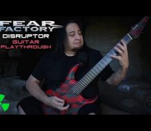 Watch DINO CAZARES Play FEAR FACTORY’s New Song ‘Disruptor’