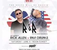 DEF LEPPARD’s RICK ALLEN To Team Up With DJ RAVIDRUMS For Special EDM/Rock Performance
