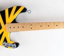 EDDIE VAN HALEN Stage-Used Charvel EVH Art Series Electric Guitar Up For Auction
