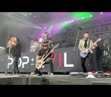 Watch POP EVIL Perform With DEVOUR THE DAY Bassist, TED NUGENT Drummer