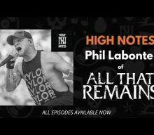 ALL THAT REMAINS’ PHIL LABONTE Says He Is Nearly Four Years Sober