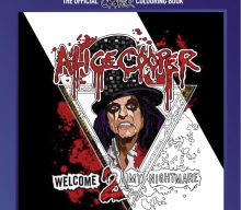 ALICE COOPER: Officially Endorsed Coloring Book Now Available