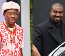 It looks like Tyler, The Creator and Kanye West are in the studio together